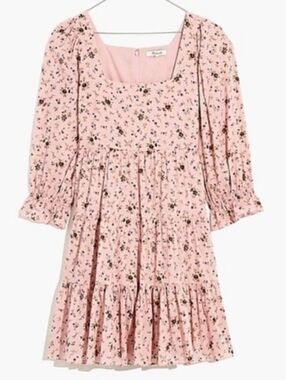Madewell Lizzie babydoll dress - size 6
